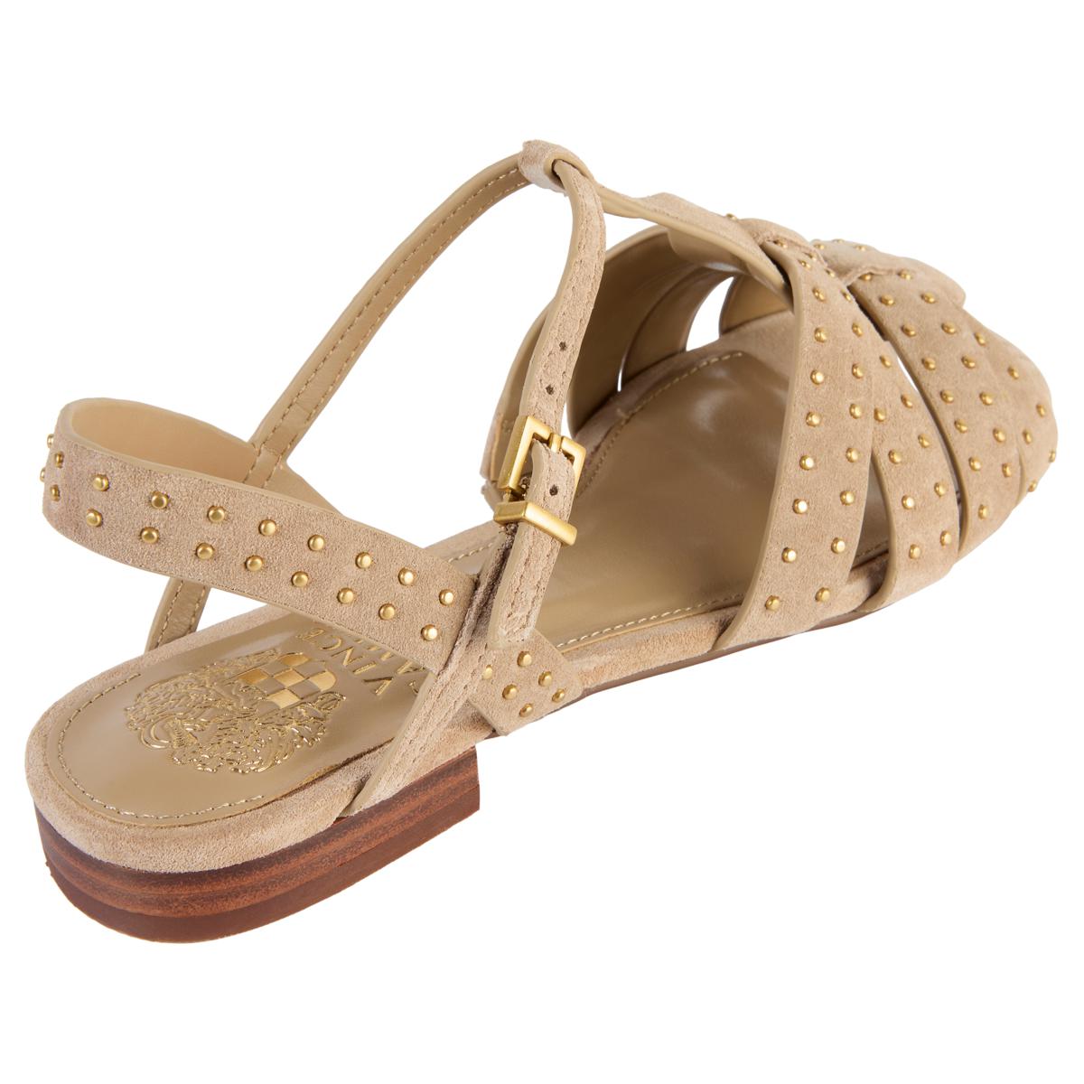 Vince Camuto Chaya Studded Leather Sandal | HSN