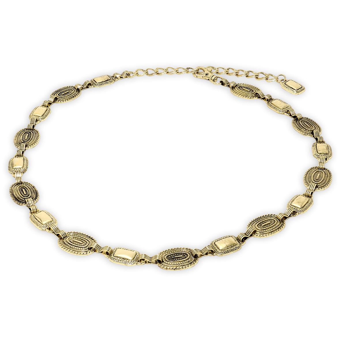 Vince Camuto Mixed Size Braided Chain Belt | HSN