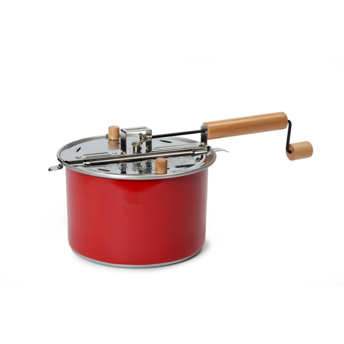 Whirley-Pop Stovetop Popcorn Popper (Red) - Popcorn County