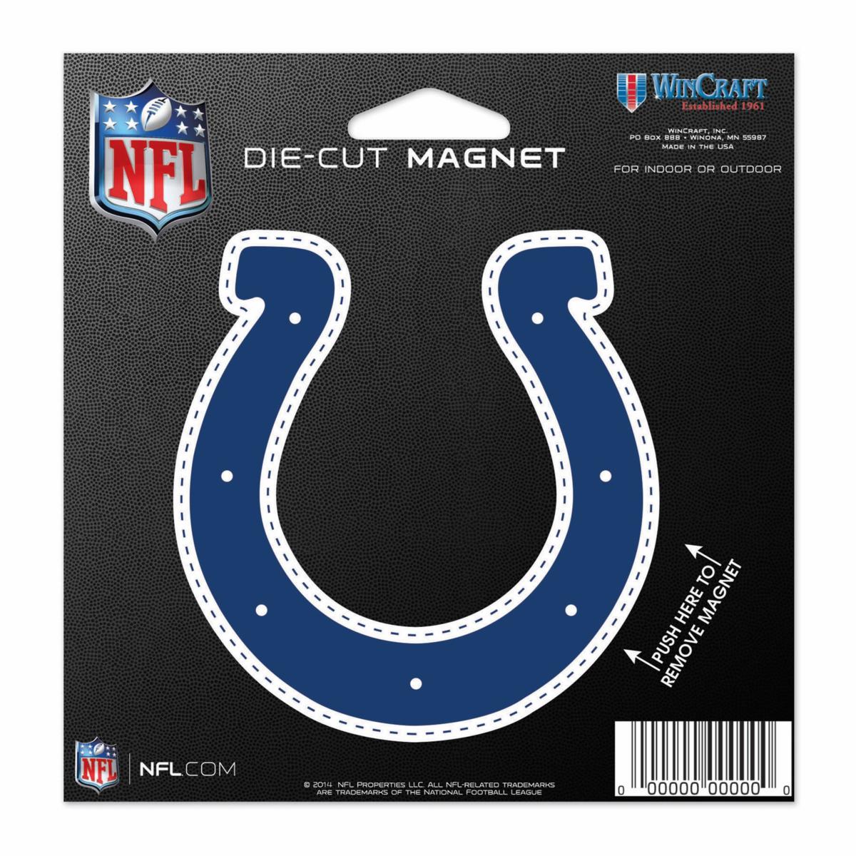 Indianapolis Colts: 2022 Car Magnet - NFL Magnetic Wall Decal 5W x 7H