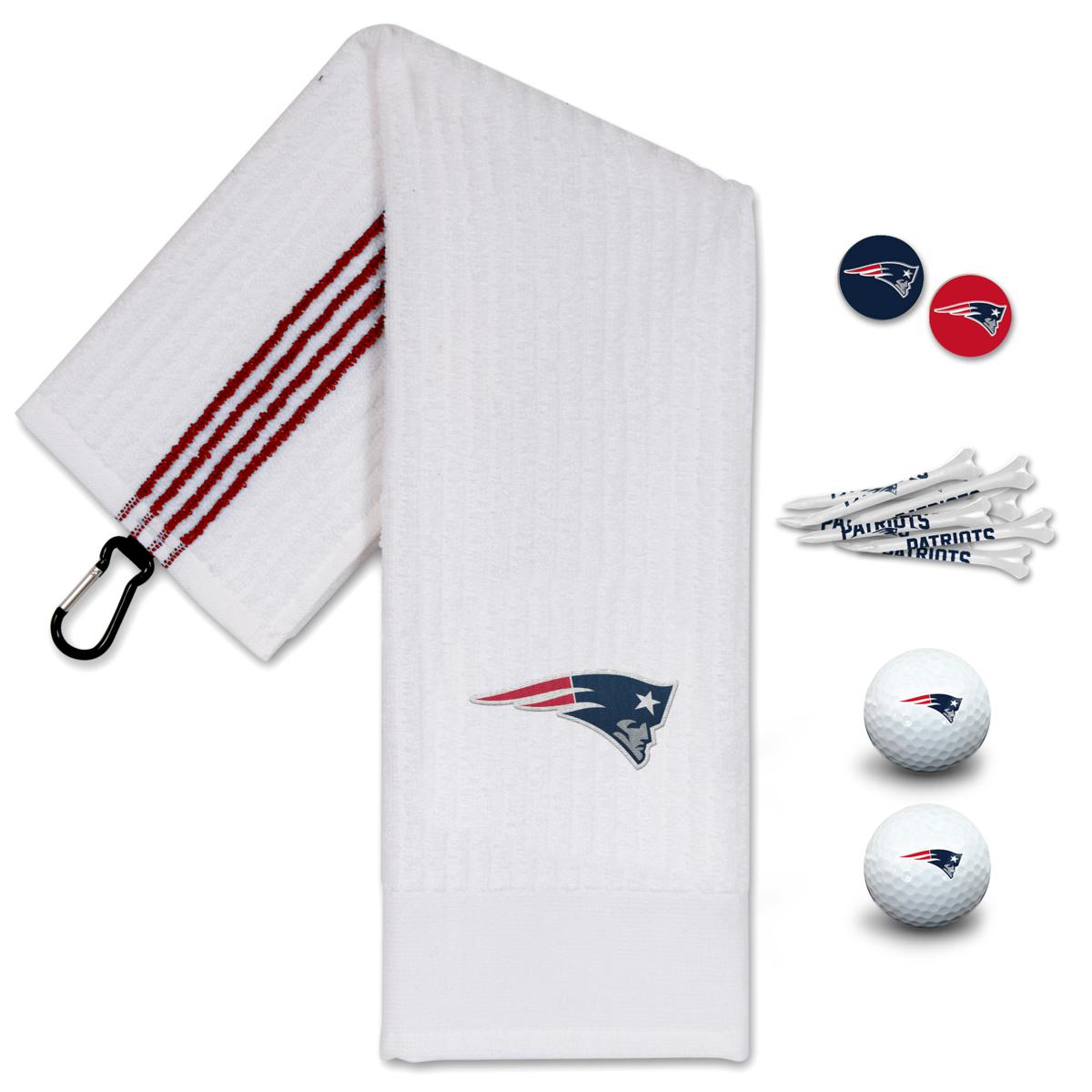 Team Golf New England Patriots Ball & Tee Set