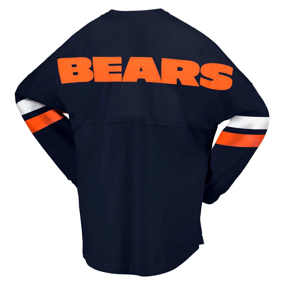 Chicago bears clearance long sleeve jersey