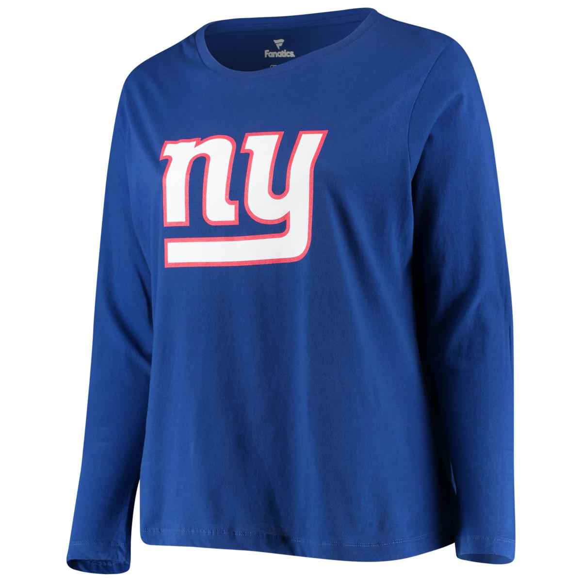 Plus size 2024 ny giants jersey