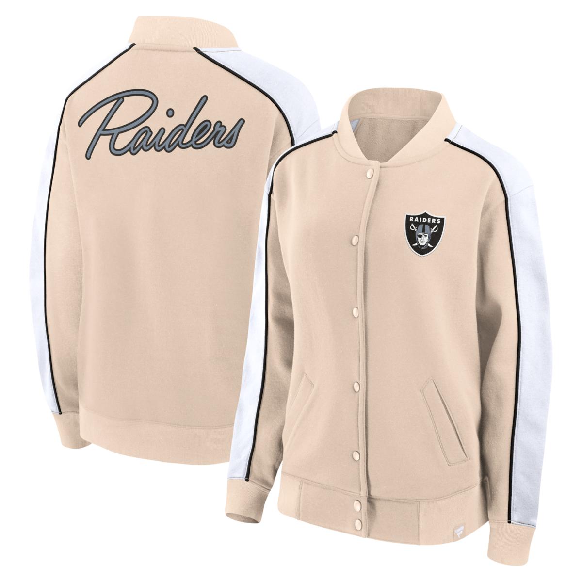 Raiders fleece clearance jacket