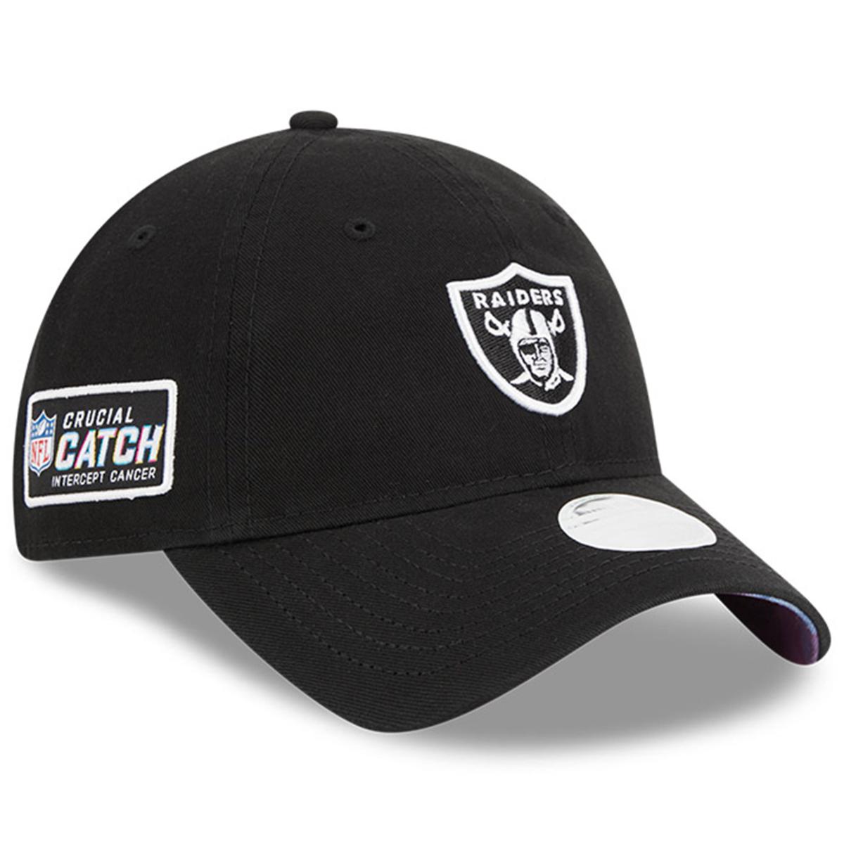 Women's Las Vegas Raiders New Era Black/White Plus Size Athletic