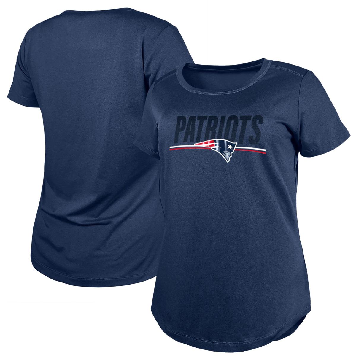 Women s New Era Navy New England Patriots 2023 NFL Training Camp T