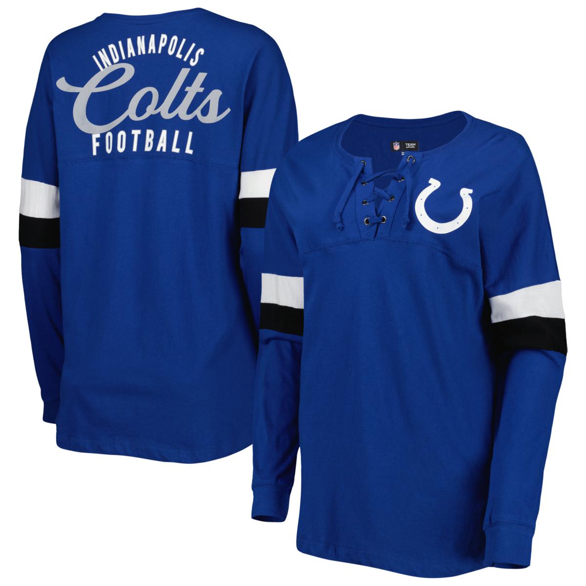 Women s New Era Royal Indianapolis Colts Athletic Varsity