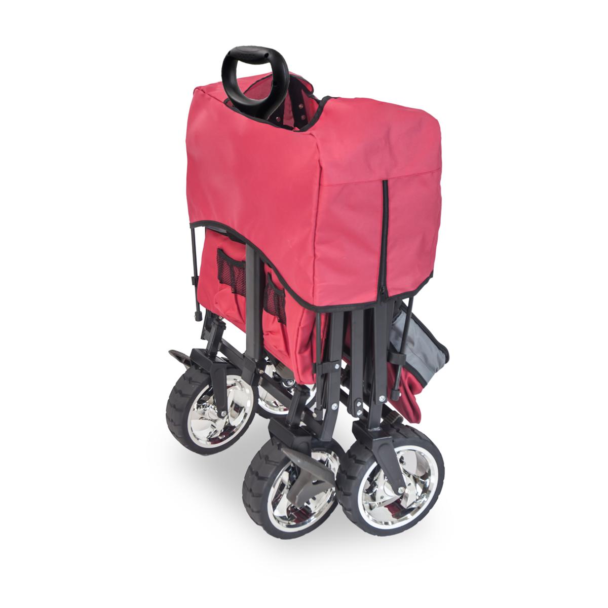 Wonderfold Wagon Push and Pull Outdoor Folding Wagon with