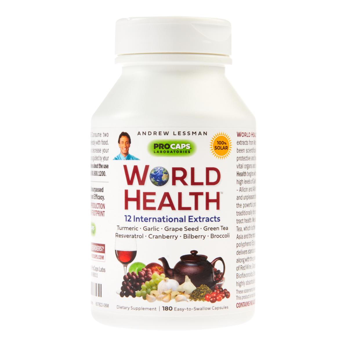 World Health - 180 Capsules