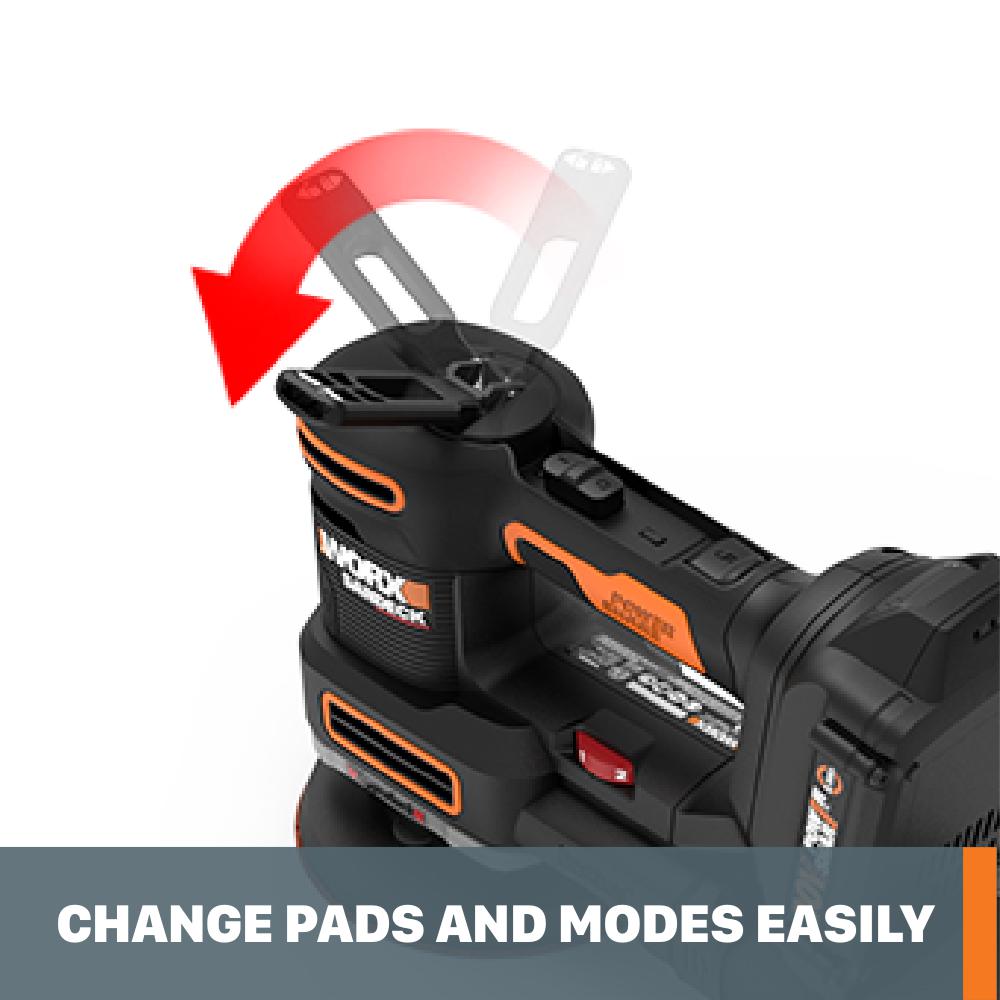 Worx Power Share 20V Cordless 5 in 1 Sandeck Multi Sander Tool