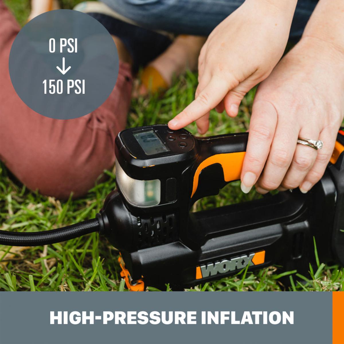 Worx Power Share 20V High Pressure Multi Function Inflator - 20599348