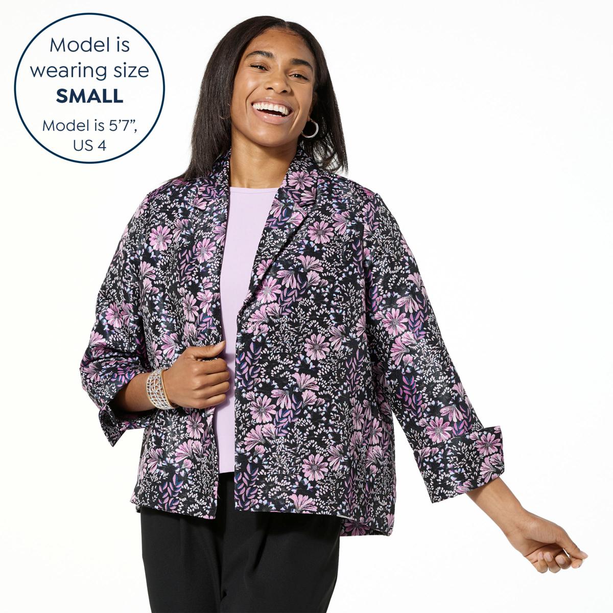 WynneCollection All-Occasion Jacquard Topper - 23445255 | HSN