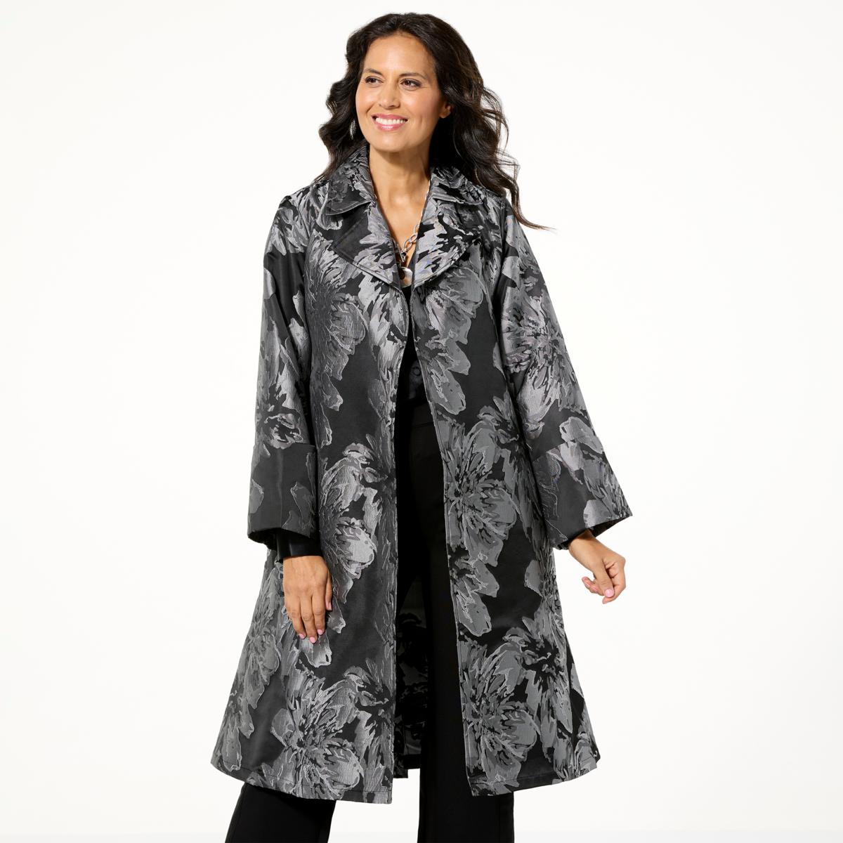 ジャケット・アウター louren flower mole jacquard coat flower mole jacquard coat – louren store