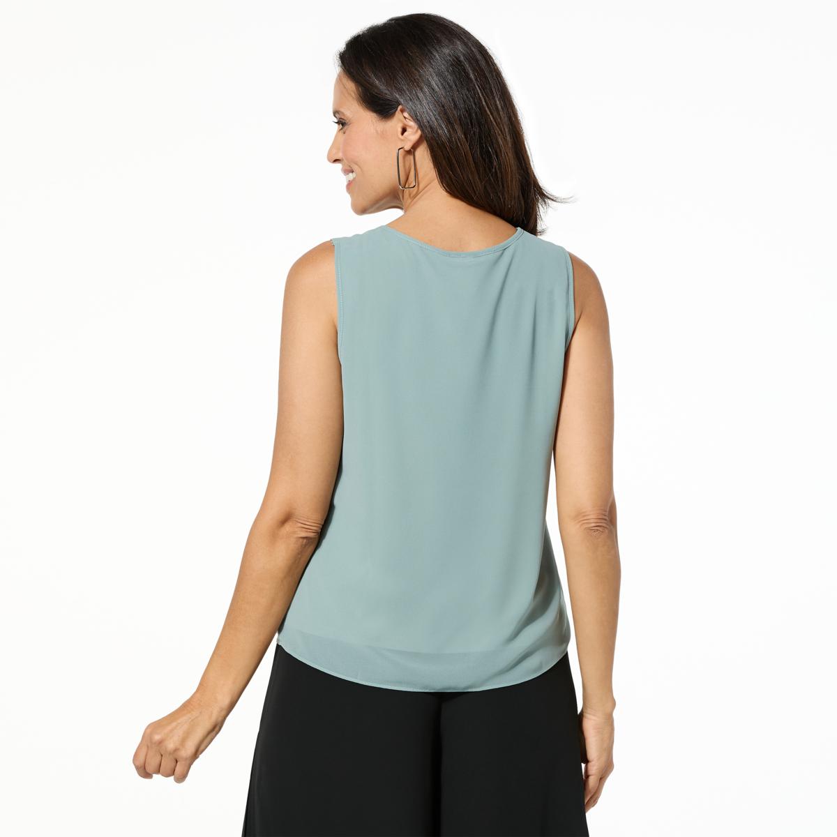 【WOOHWA】CLO CHIFFON SK Fabric Swatch - Ramona Chiffon | Whisper Blue
