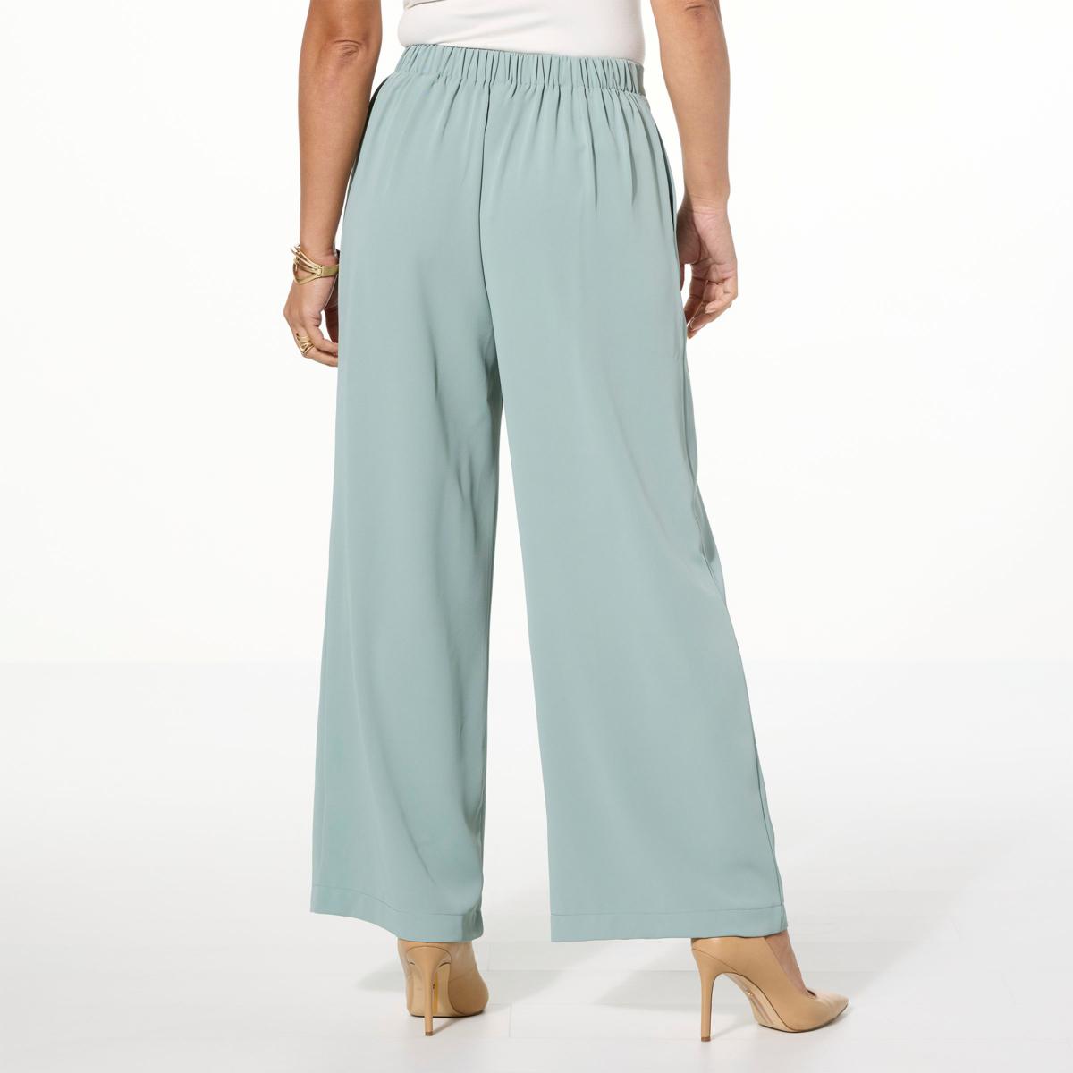 WynneLayers Drapey Twill Front Pleat Pant - 22135051 | HSN