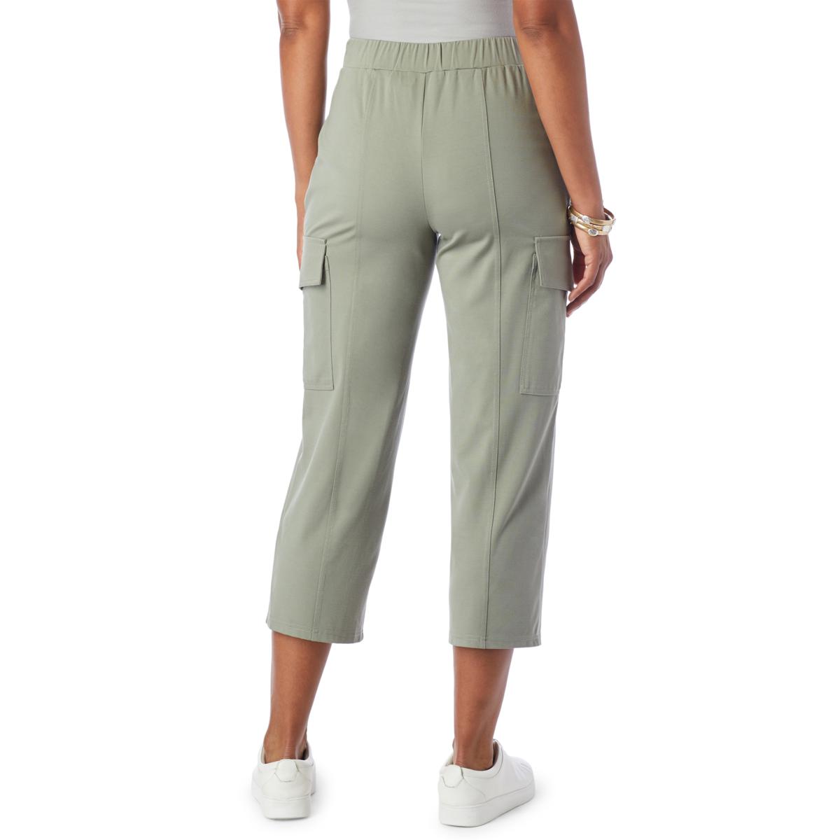 WynneLayers Polished Knit Cargo Pant