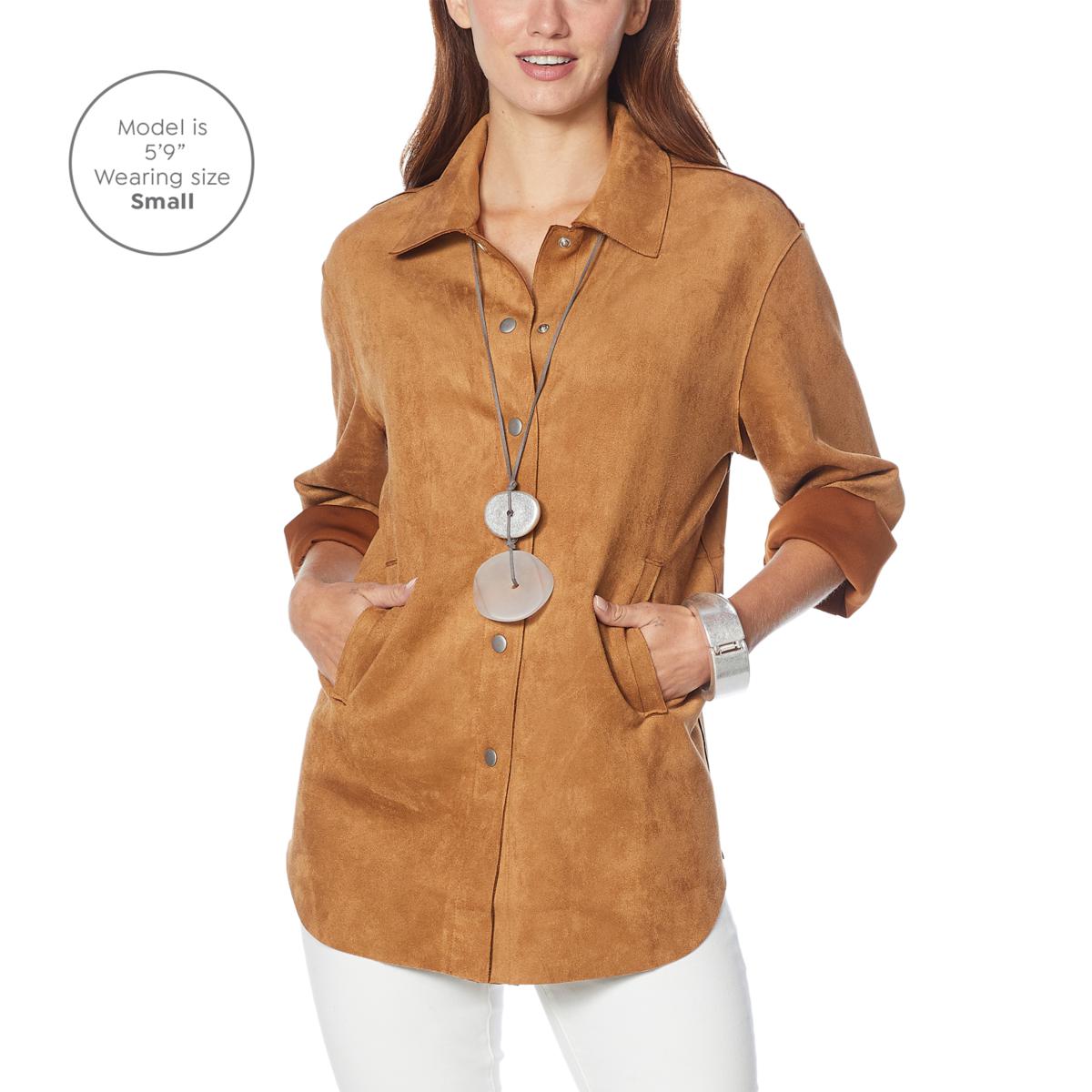 Well Worn Ladies' Faux Suede Jacket Costco, 49% OFF