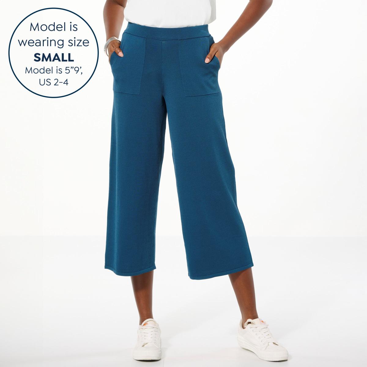 PRY｜Luxe-Cotton Sarouel Cropped Pants｜0 Spring + Mercer Textured Pull On Pants, Ankle Length