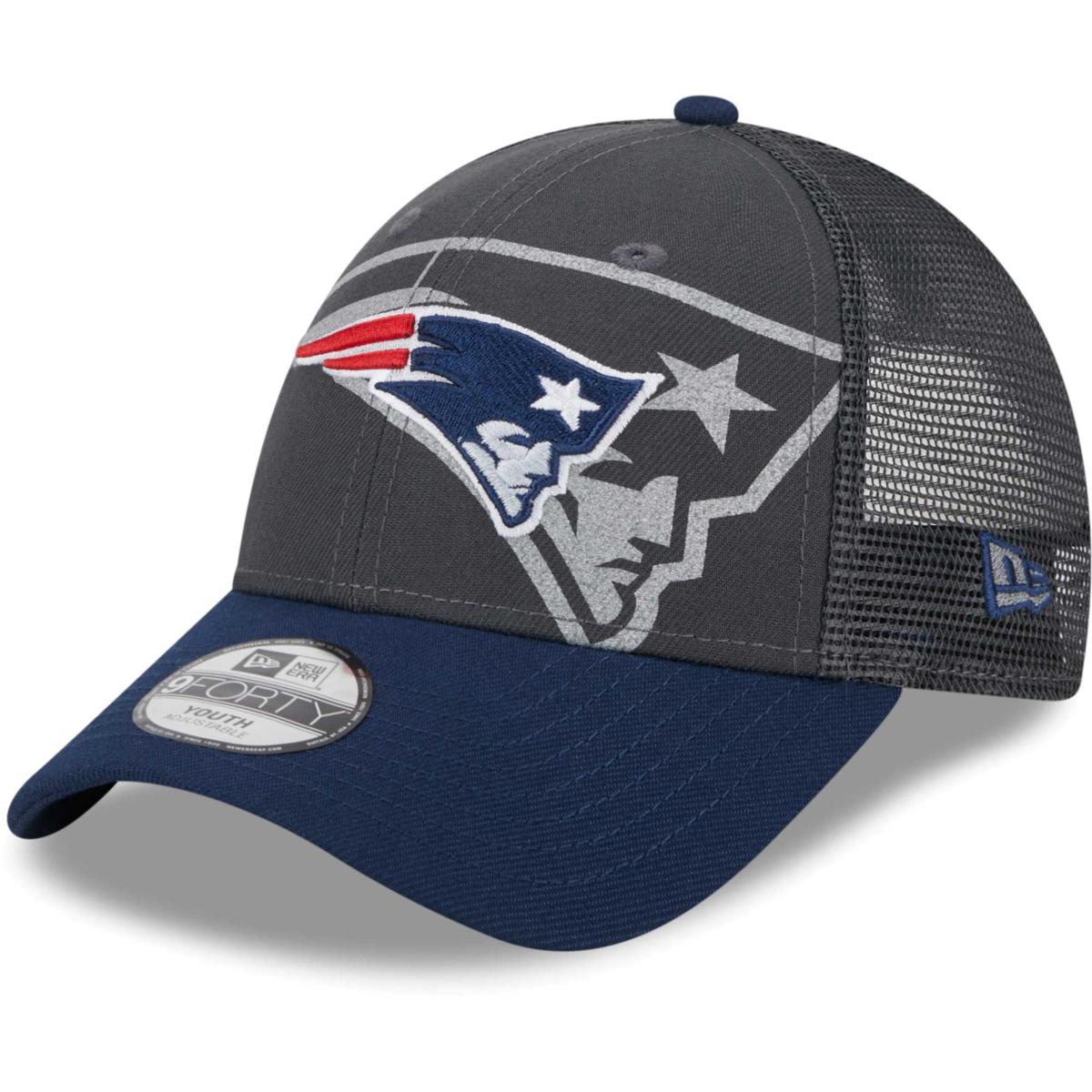 47 Men's New England Patriots Pride Navy Clean Up Adjustable Hat