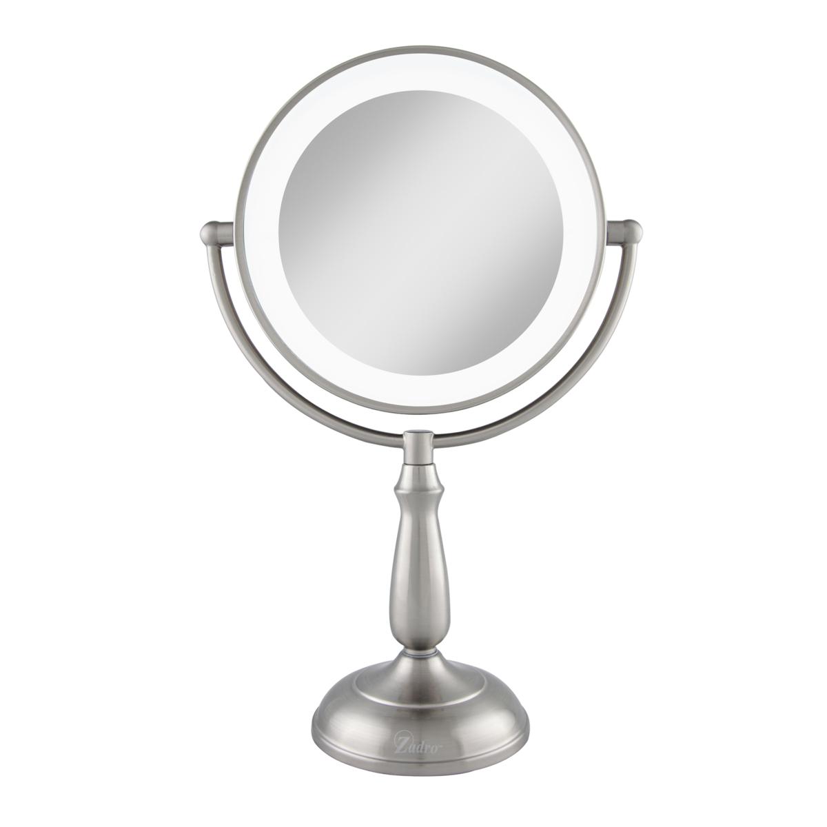 Zadro lighted store makeup mirror