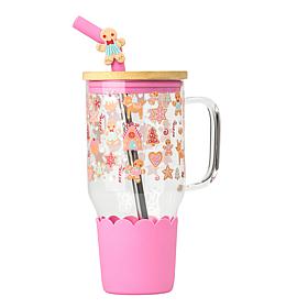10 Strawberry Street Adria Hydration Tumbler, Christmas Ginger