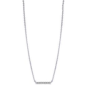 18" 2.5-3mm Cultured Freshwater Seed Pearl Bar Drop Necklace