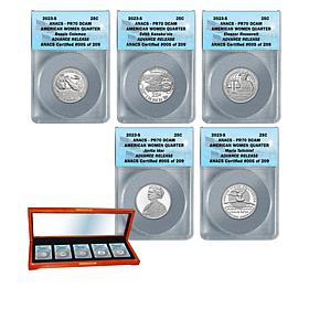 2023 PR70 DCAM ANACS LE 209 Advance Release American Women Proof Set