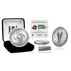 2026 World Baseball Classic Silver-Plated Coin 39mm