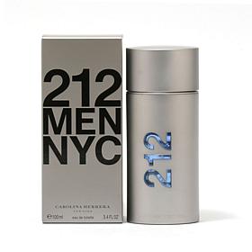 212 NYC Men by Carolina Herrera Eau De Toilette Spray 3.4 Oz.