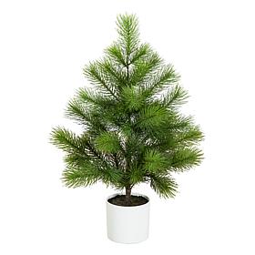3-ft Real Touch Masson Pine Christmas Tree by Nearly Natural