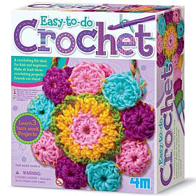 4M: Easy-To-Do Crochet - DIY Knitting Craft Kit