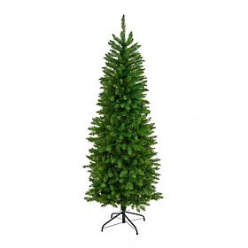 6-ft Slim Green Mountain Pine Christmas Tree by Nearly Natural