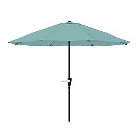 9' Patio Umbrella with Easy Crank - Dusty Green
