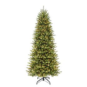 9' Slim Franklin Fir Artificial Christmas Tree - 800 Clear Lights