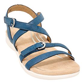 Aetrex® Hadley Leather Casual Sandal