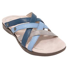 Aetrex® Kasey Leather Casual Sandal
