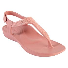 Aetrex® Parker Sparkle EVA Arch-Support Thong Sandal