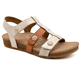 Aetrex Veronica Strappy Leather Sandal