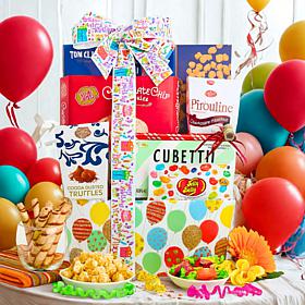 Alder Creek Gift Baskets Happy Birthday Gift Tote with Sweet Treats