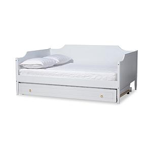 Alya Full Size Daybed with Roll-Out Trundle Bed