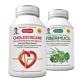 Andrew Lessman CholestaCare and Fibermucil - 1000 Capsules Each