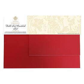 Anna Griffin® 24 Sheets Matte Foil Card Stock - Red