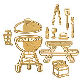 Anna Griffin® 3D BBQ Scene Dies - Set of 14