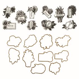 Anna Griffin® Flower Language Stamp and Die Set