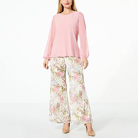 Antthony 2-piece Mesh Knit Pant Set