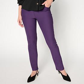 Antthony Ottoman Knit Pull-On Straight Leg Pant