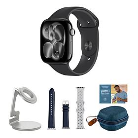 Apple Watch Series 11 Jet Black 42mm S/M with 2 Bands