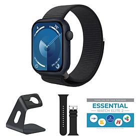 Apple Watch Series 9 GPS 41mm Sport Loop Bundle