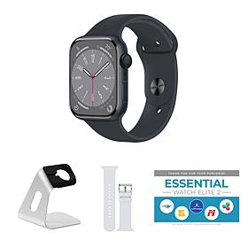 Apple Watch Series 9 GPS 45mm M/L Bundle