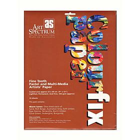 ART SPECTRUM Colourfix 10-piece Rainbow Packs Artists' Paper - Warm